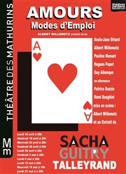 Amours, mode d'emploi Thtre des Mathurins - Studio Affiche