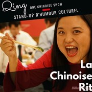 Qing dans La Chinoise Rit La Cible Affiche