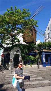 Montmatre un musée à ciel ouvert | par Carine Carrignon Butte Montmartre Affiche