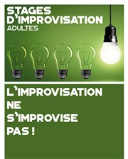 Stage d'initiation à l'improvisation Tho Thtre - Salle Tho Affiche