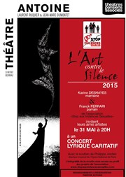 L'Art contre le Silence Thtre Antoine Affiche