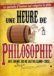 1 heure de philosophie, avec un mec qui ne sait pas grand chose Thtre Notre Dame - Salle Noire Affiche