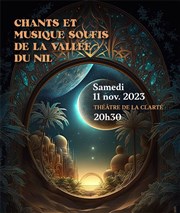 Chants et musique soufis de la vallée du Nil Thtre de la Clart Affiche