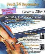 Récital de violoncelle et piano par deux grands solistes internationaux Couvent de l'Annonciation Affiche