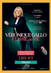 Véronique Gallo dans Femme de vie Thtre Jacques Prvert Affiche