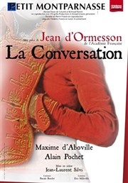 La conversation Thtre du Petit Montparnasse Affiche