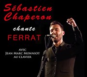 Sébastien Chaperon chante Ferrat Le Club toile Affiche