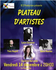 Plateau d'artistes Le Rigoletto Affiche