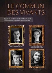 Le Commun Des Vivants | Spectacle-Conférence interactif L'Esquif Affiche