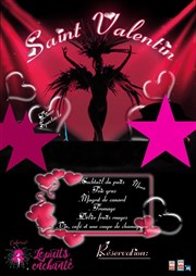 Soirée spéciale Saint Valentin Cabaret Le Puits Enchant Affiche