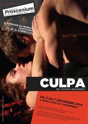 Culpa Thtre le Proscenium Affiche