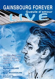 Gainsbourg Forever : Gueule d'amour Thtre De Poche Affiche