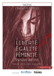 Liberté, égalité, féminité Salle Louis Renard Affiche