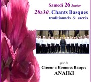 Chants Basques : traditionnels & sacrés Eglise Saint Andr de l'Europe Affiche