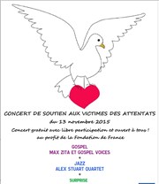 Concert de soutien après les attentats Eglise Saint Joseph des Nations Affiche