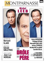 Un drôle de père | avec Michel Leeb Thtre Montparnasse - Grande Salle Affiche