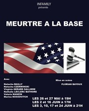 Meurtre à la base Thtre de Nesle - grande salle Affiche