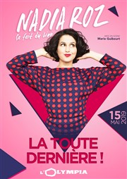 Nadia Roz dans Ca fait du bien L'Olympia Affiche