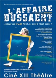 L'affaire Dussaert Thtre Lepic Affiche