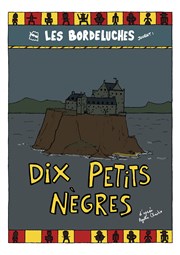 Dix Petits Nègres Thtre La Pergola Affiche