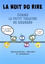 La nuit du rire Caf Thtre le Flibustier Affiche