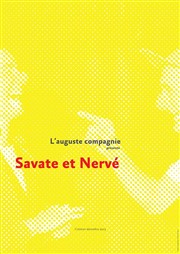 Savate et Nervé Thtre du Gouvernail Affiche