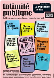 Intimité publique La Ppinire Thtre Affiche