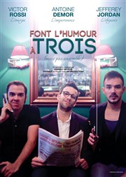 Ils font l'humour à trois Les Arts dans l'R Affiche