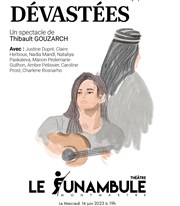 Dévastées Le Funambule Montmartre Affiche