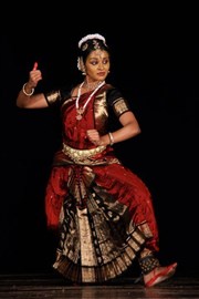 Récital de Bharata Natyam, Mallika Thalak Centre Mandapa Affiche