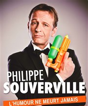 Philippe Souverville dans L'humour ne meurt jamais Jazz Comdie Club Affiche