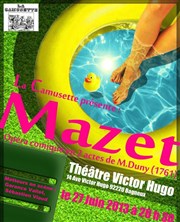 Mazet Thtre Victor Hugo Affiche