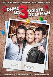 Comme les trois doigts de la main Caf-thtre de Carcans Affiche