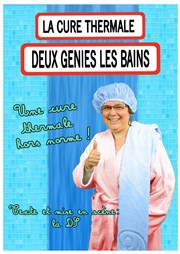 Sandrine Didion dans La cure thermale deux génies les bains Le Paris de l'Humour Affiche