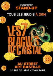 Les 7 blagues de cristal Le Street Art Affiche