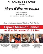 Merci d'être avec nous Espace Miramar Affiche