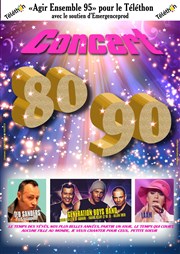 Concert annees 80/90 pour le Téléthon Salle Lo Lagrange Affiche