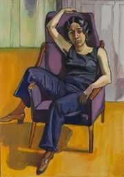 Exposition Alice Neel, un regard engagé | par Loetitia Mathou Centre Pompidou Affiche