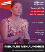 Rien, plus rien au monde Espace St-Martial Affiche