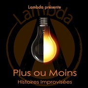 Plus ou Moins - Spectacle d'improvisation dirigée Le Manding'Art Affiche