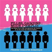 Filles garçons : mode d'emploi Concorde Atlantique Affiche