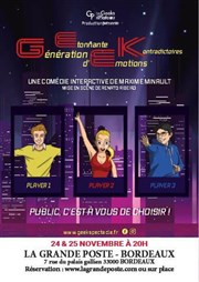 Geek La grande poste - Espace improbable Affiche