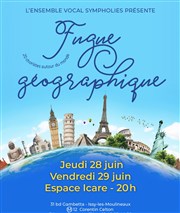 Fugue géographique Espace Icare Affiche