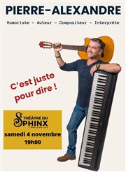 C'est juste pour dire Thtre du Sphinx Affiche