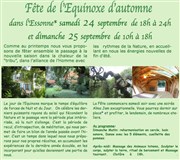 Fête de l'équinoxe d'automne Le Sophora Affiche