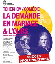 La Demande en mariage & L'Ours Thtre Essaion Affiche