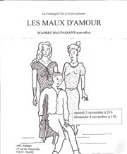 Les maux d'amour ABC Thtre Affiche