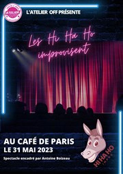 Les Hi Ha Ho improvisent Caf de Paris Affiche