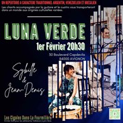 Luna Verde Caf culturel Les cigales dans la fourmilire Affiche