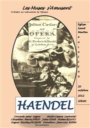 Concert Haendel Eglise Saint Martin Affiche